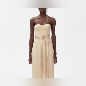 Hm Wool-blend Corset Top with Belt